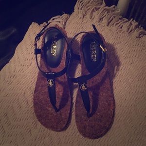 Ralph Lauren wedge sandals